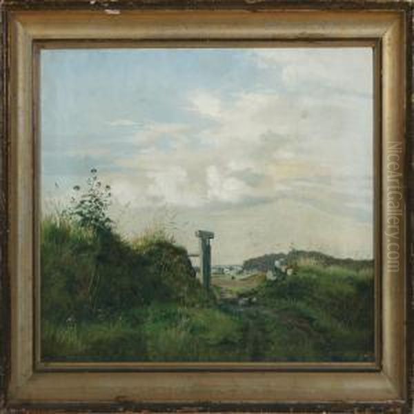 Landscape With A Church In The Background - view 1