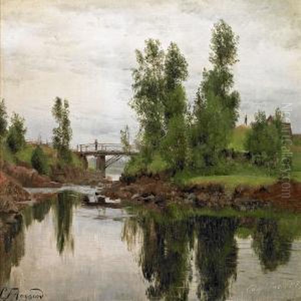 Scenery From The Mouthof A Stream - view 1