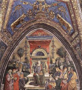 The Arithmetic by Bernardino di Betto (Pinturicchio)