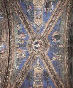 Vault decoration by Bernardino di Betto (Pinturicchio)