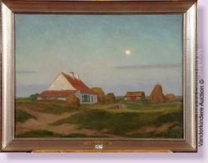 Crepuscule Dans Les Dunes by Pierre Abatucci