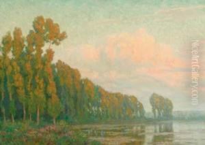L'etang A La Lisiere: Evening Falls