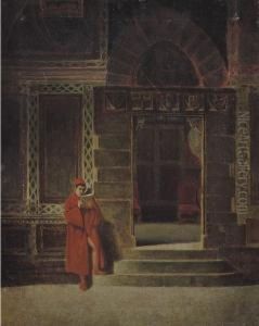 La Cappella Del Podesta by Giuseppe Abbati