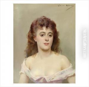Jeune Fille A La Robe Rose