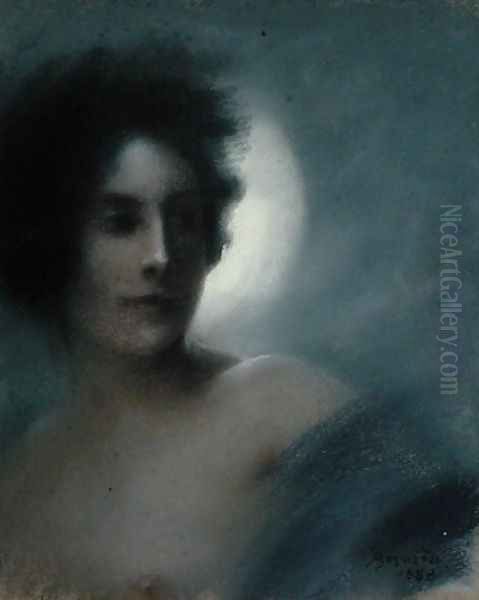 Woman with a Crescent Moon or, The Eclipse, 1888 - view 1