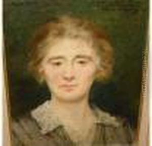 Portrait De Marie Renard by Louise Abbema