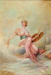 Art And Beauty by Louise Abbema
