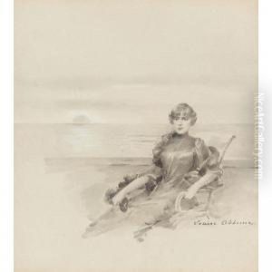 Portrait Of A Lady by Louise Abbema