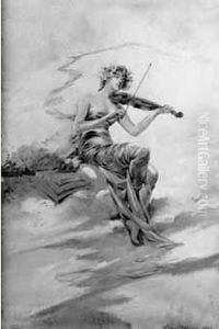 Eloge De La Musique by Louise Abbema
