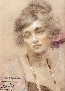 Portrait of a Woman, 1890 by Paul Albert Besnard