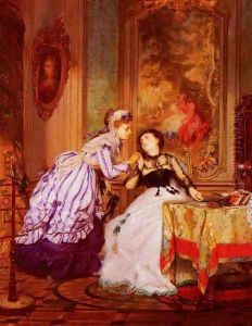 A Warm Reception by Charles Edouard Boutibonne