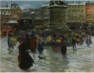 Place De La Republique by Louis Abel-Truchet