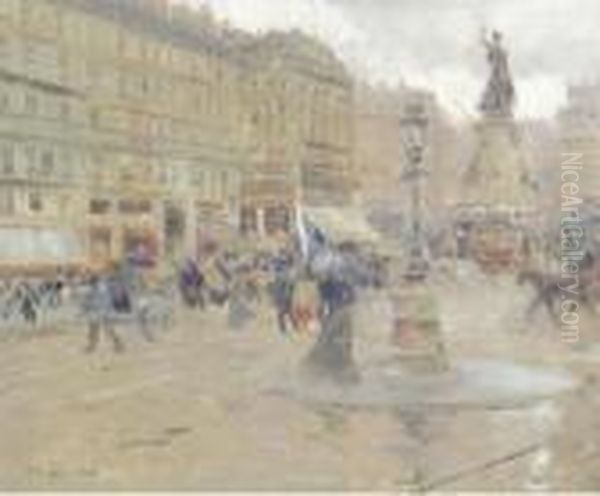 Paris, Place De La Republique - view 1