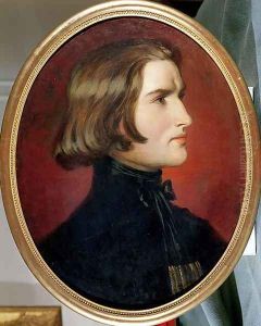 Portrait of Franz Liszt (1811-86), 1838