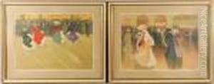 Colored Lithographs by Louis Abel-Truchet
