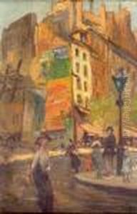 L'avenue Junot A Montmartre by Louis Abel-Truchet