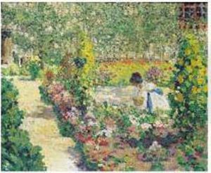 Au Jardin Potager by Louis Abel-Truchet
