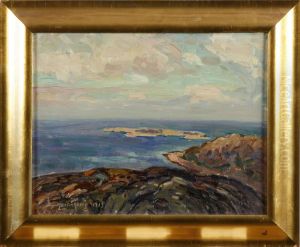 Kustlandskap by Martin Aberg