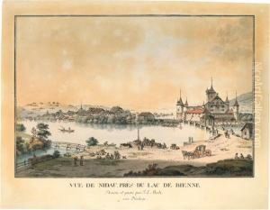 Vue De Nidaupres Du Lac De Bienne Vue De Nidaupres Du Lac De Bienne