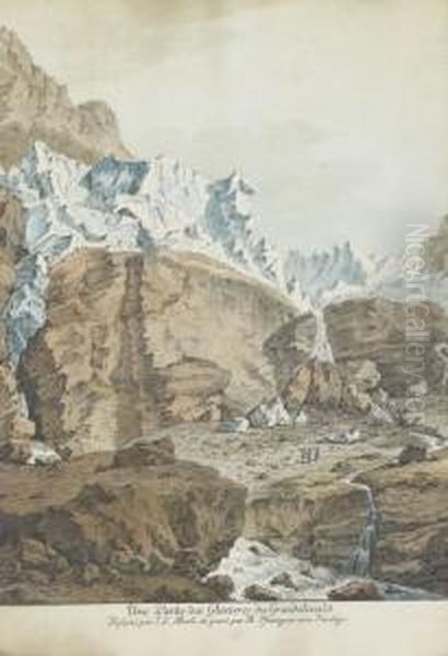 "une Partie Des Glacieres Du Grindelwald - view 1