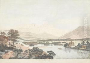 Vue Dessinee A Mouri Pres De Berne,... by Johann Ludwig Aberli