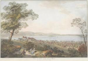 Vue De Cerlier Et, Du Lac De Bienne Vue De Cerlier Et, Du Lac De Bienne