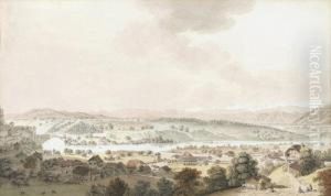 "dessine Sur Les Remparts A Berne". by Johann Ludwig Aberli