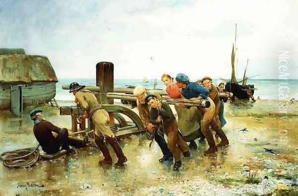 Hauling a Ship - view 1