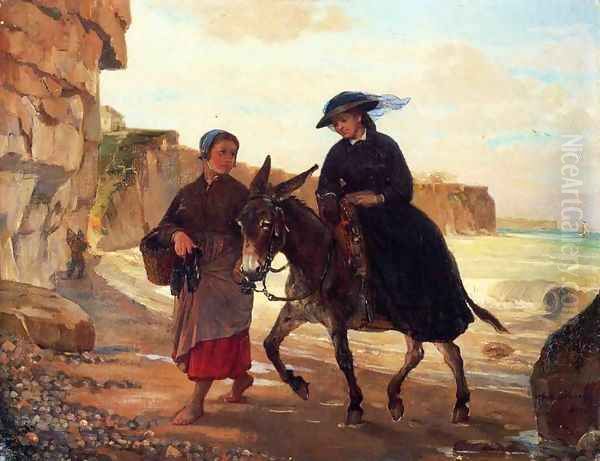 The Tourist and the Fisherwoman - view 1