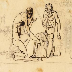 Two Romans Playing Dice