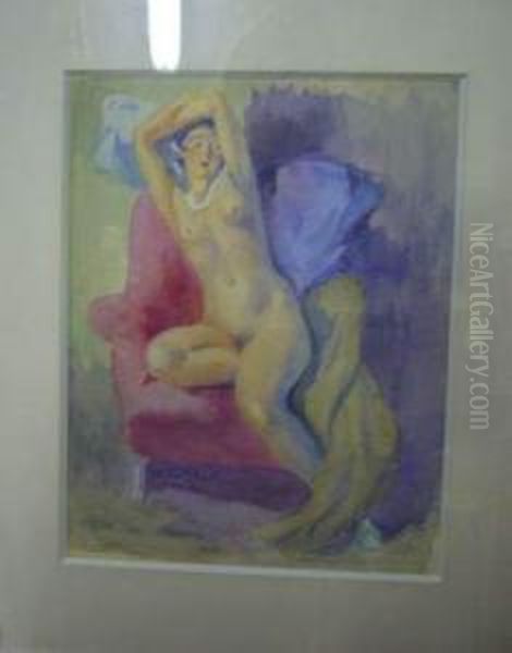 Nu Sur Un Fauteuil - view 1