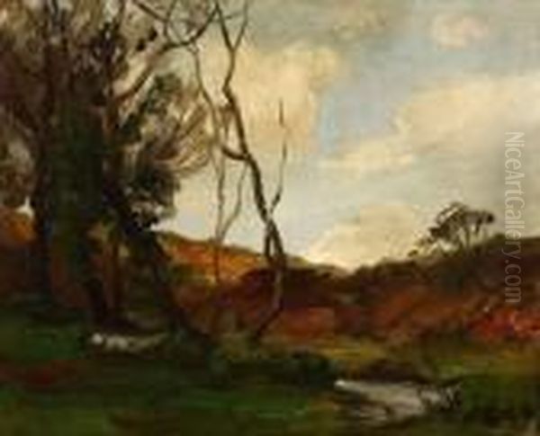 Stream In A Landscape - view 1