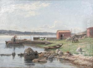 Motiv Fran Jutholmen, Stockholms Skargard by Erik Abrahamsson