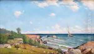 Sommardag Pa Blido by Erik Abrahamsson