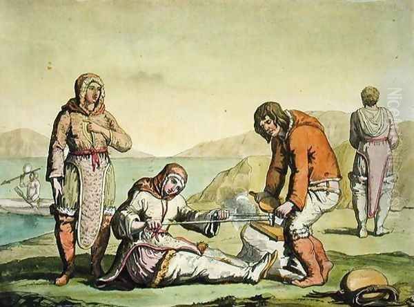 Eskimos, 1817 - view 1