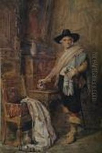 Gentleman In Costume In A Studiointerior
