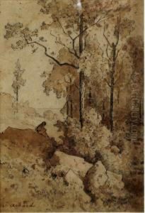 La Vallee De Chevreuse by Jean Alexis Achard