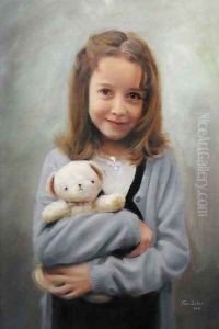 Mary with her Teddy