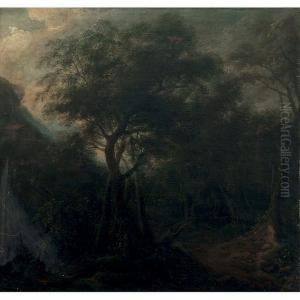Paesaggio Con Alberi by Lucas Achtschellinck