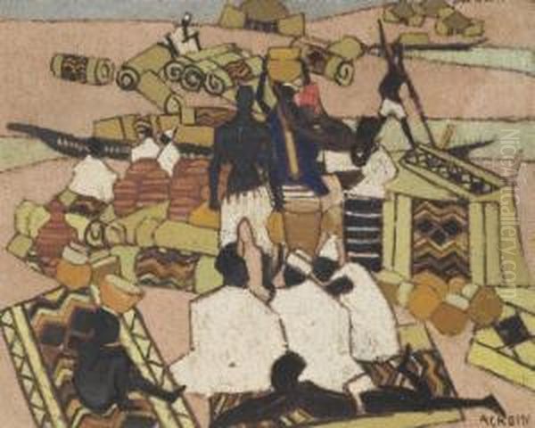 Le Marche Des Tapis A Mopti - view 1