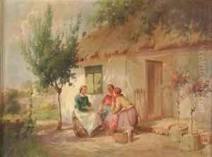 A Summer Idyll by Agoston Acs