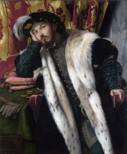 Count Sciarra Martinengo Cesaresco 1516-18 by Alessandro Bonvicino (Moretto da Brescia)
