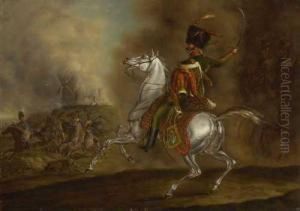 Reitender Jager Der Kaiserlichen Garde Napoleon Bonapartes by Adam Albrecht