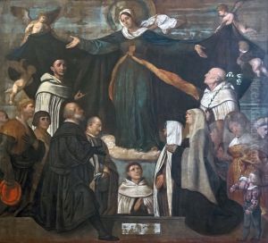 The Virgin of Carmel c. 1522 by Alessandro Bonvicino (Moretto da Brescia)