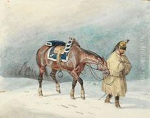 Franzosischer Kurassier Wahrend Des Russlandfeldzuges