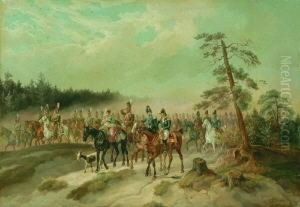 "sur La Route De Wiazma, Le 20
 Aout" (1812).