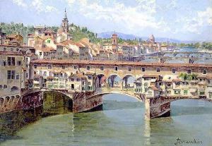 Ponte Vecchio, Florence by Antonietta Brandeis