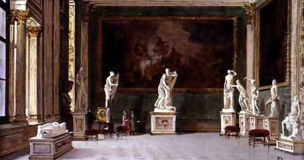 Sculpture Gallery at the Pitti Palace, Florence - view 1