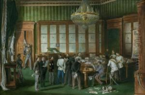 Das Amt Von Prinz Schwarzenberg In Mailand by Eugen Adam