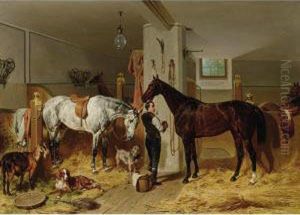 The Stable Lad by Franz Adam